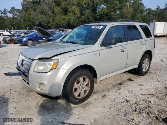 2009 Mercury Mariner with VIN 4M2CU81769KJ18335, listed as a Copart auction lot 76551814 with 209,503 mi miles and Salvage Title. Bid and sale history available at carsss.com. Image 1.