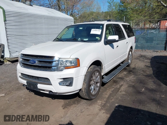 2015 Ford Expedition Max Limited with VIN 1FMJK2AT6FEF09911, listed as a IAAI auction lot 42009348 with 144,172 mi miles and . Bid and sale history available at DreamBid. Image 2.