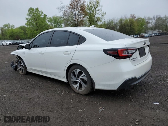 2024 Subaru Legacy Premium with VIN 4S3BWAF61R3006054, listed as a Copart auction lot 55497585 with 25,390 mi miles and Salvage title. Bid and sale history available at DreamBid. Image 2.