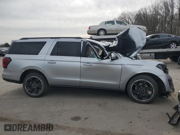 2024 Ford Expedition Max Limited with VIN 1FMJK2A85REA42478, listed as a Copart auction lot 45839125 with Not provided miles and Salvage title. Bid and sale history available at DreamBid. Image 4.