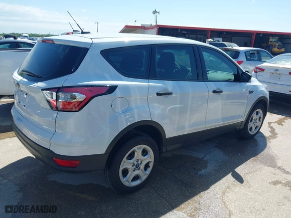 2017 Ford Escape S with VIN 1FMCU0F7XHUC49248, listed as a IAAI auction lot 42110431 with 48,481 mi miles. Bid and sale history available at carsss.com. Image 4.