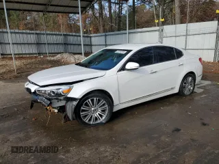 2015 Kia Cadenza Premium with VIN KNALN4D77F5190448, listed as a Copart auction lot 85094084 with 94,277 mi miles and Salvage Title. Bid and sale history available at carsss.com. Image 1.