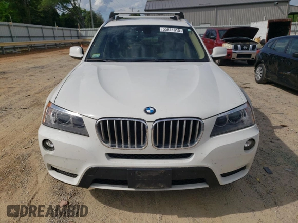 2014 BMW X3 xDrive35i with VIN 5UXWX7C51E0E81567, listed as a Copart auction lot 55821815 with 68,881 mi miles and Clean Title. Bid and sale history available at DreamBid. Image 5.