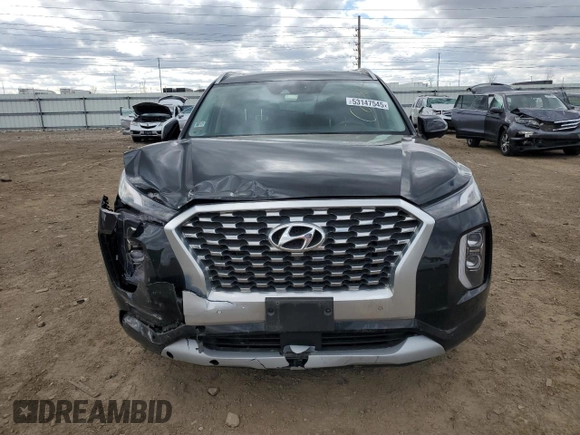 2021 Hyundai Palisade Limited z VIN KM8R5DHE4MU274893, wystawiony jako Copart lot #53147545 z przebiegiem 56 179 mil mil oraz Szkoda całkowita • Salvage title. Historia ofert i sprzedaży dostępna na DreamBid. Obrazek 5.