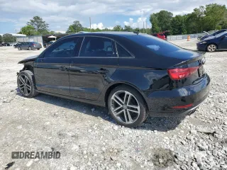 2018 Audi A3 Sedan Premium with VIN WAUAUGFF9J1039935, listed as a Copart auction lot 54741954 with 54,952 mi miles and Salvage Title. Bid and sale history available at carsss.com. Image 2.