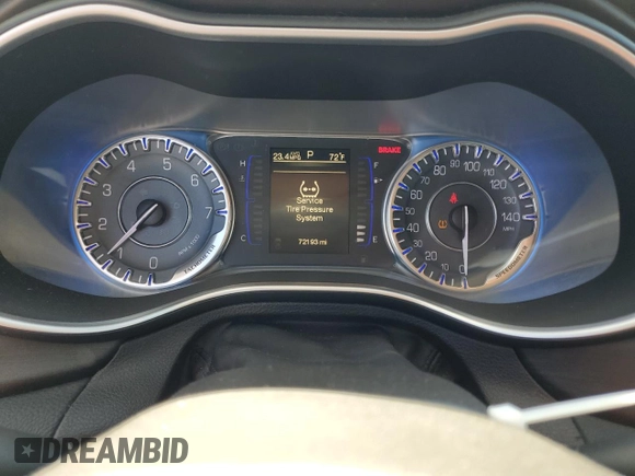 2015 Chrysler 200 Limited with VIN 1C3CCCAB9FN536662, listed as a Copart auction lot 57242915 with 72,193 mi miles and Salvage title. Bid and sale history available at DreamBid. Image 9.