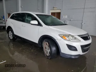 2012 Mazda CX-9 Touring with VIN JM3TB3CV3C0355479, listed as a Copart auction lot 58723425 with 151,656 mi miles and Non repairable. Bid and sale history available at DreamBid. Image 4.