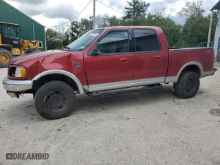 2001 Ford F-150 SuperCrew XLT with VIN 1FTRW08WX1KD75043, listed as a Copart auction lot 68133614 with 139,134 mi miles and Salvage Title. Bid and sale history available at carsss.com. Image 1.