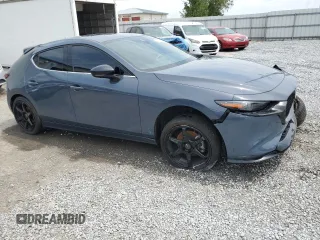 2021 Mazda 3 Premium Plus with VIN JM1BPBNY8M1348692, listed as a Copart auction lot 55781945 with 35,110 mi miles and Salvage Title. Bid and sale history available at DreamBid. Image 4.