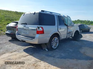 2015 Ford Expedition Limited with VIN 1FMJU2AT5FEF49312, listed as a IAAI auction lot 41523894 with 81,363 mi miles and . Bid and sale history available at DreamBid. Image 4.