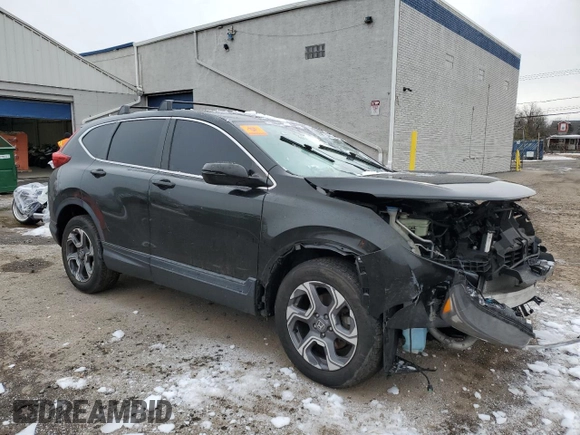2018 Honda CR-V EX-L with VIN 7FARW2H81JE086115, listed as a Copart auction lot 44695265 with Not Provided miles and Salvage Title. Bid and sale history available at DreamBid. Image 4.