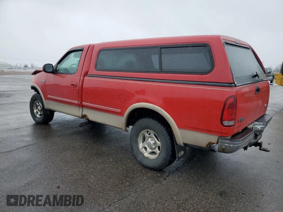 1997 Ford F-150 z VIN 1FTDF18W6VKC01671, wystawiony jako Copart lot #51298725 z przebiegiem 153 988 mil mil oraz Nie do naprawy • Non repairable. Historia ofert i sprzedaży dostępna na DreamBid. Obrazek 2.