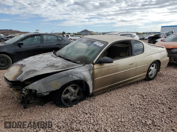2000 Chevrolet Monte Carlo SS z VIN 2G1WX12K9Y9218524, wystawiony jako Copart lot #88758735 z przebiegiem Nie podano mil oraz Szkoda całkowita • Salvage title. Historia ofert i sprzedaży dostępna na DreamBid. Obrazek 1.