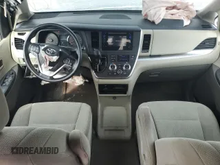 2016 Toyota Sienna L with VIN 5TDZK3DCXGS690788, listed as a Copart auction lot 43284565 with 154,559 mi miles and Salvage title. Bid and sale history available at DreamBid. Image 8.