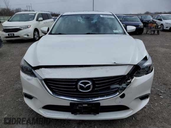 2016 Mazda 6 i Grand Touring with VIN JM1GJ1W50G1459487, listed as a Copart auction lot 50358655 with 62,626 mi miles and Salvage Title. Bid and sale history available at DreamBid. Image 5.