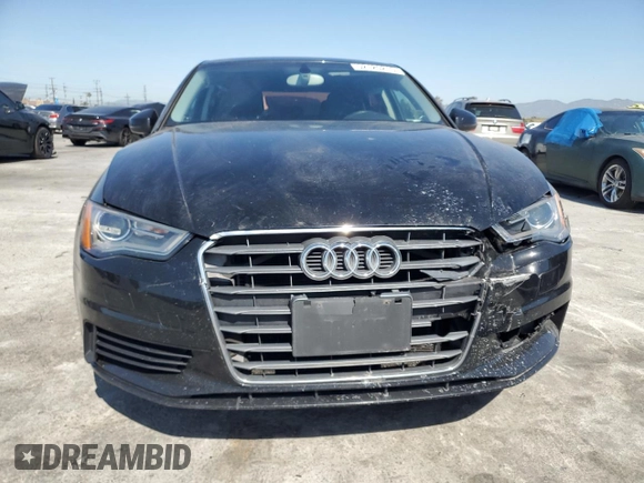 2015 Audi A3 1.8T Premium with VIN WAUACGFF7F1039653, listed as a Copart auction lot 52120215 with 106,666 mi miles and Salvage Title. Bid and sale history available at carsss.com. Image 5.
