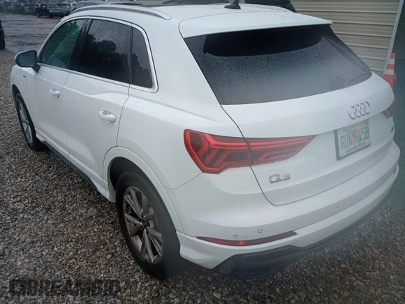 2023 Audi Q3 S line Premium with VIN WA1DECF37P1112072, listed as a IAAI auction lot 42744228 with 51,288 mi miles and . Bid and sale history available at DreamBid. Image 35.