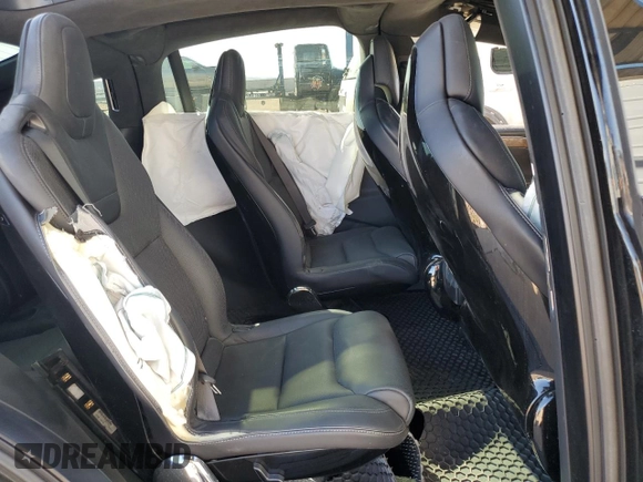 2016 Tesla Model X 70D with VIN 5YJXCBE22GF025585, listed as a Copart auction lot 52363755 with 141,607 mi miles and Salvage Title. Bid and sale history available at DreamBid. Image 11.