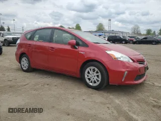 2012 Toyota Prius Two with VIN JTDZN3EU2C3114798, listed as a Copart auction lot 54357395 with 85,152 mi miles and Salvage Title. Bid and sale history available at DreamBid. Image 4.