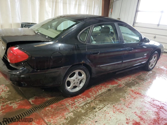 2003 Ford Taurus SEL Deluxe with VIN 1FAHP56S83A235786, listed as a Copart auction lot 45694135 with 80,251 mi miles and Salvage Title. Bid and sale history available at carsss.com. Image 3.