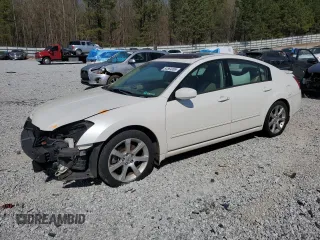 2008 Nissan Maxima 3.5 SL with VIN 1N4BA41E48C808911, listed as a Copart auction lot 50864065 with 190,749 mi miles and Salvage Title. Bid and sale history available at carsss.com. Image 1.