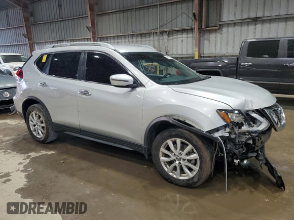2020 Nissan Rogue SV with VIN JN8AT2MT4LW034721, listed as a Copart auction lot 57186515 with 91,686 mi miles and Salvage title. Bid and sale history available at DreamBid. Image 4.