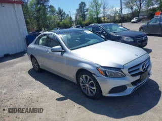 2016 Mercedes-Benz C C 300 Luxury with VIN 55SWF4KB9GU137611, listed as a IAAI auction lot 42048635 with 94,230 mi miles. Bid and sale history available at carsss.com. Image 1.