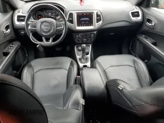2021 Jeep Compass 80th Anniversary with VIN 3C4NJDEBXMT546477, listed as a Copart auction lot 58854585 with 57,376 mi miles and Non repairable. Bid and sale history available at DreamBid. Image 8.