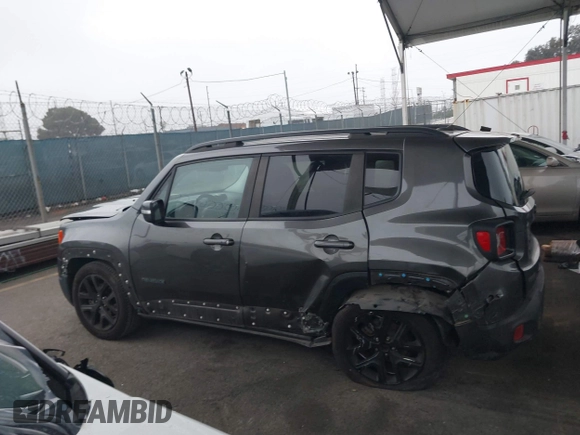2017 Jeep Renegade Altitude with VIN ZACCJABBXHPG46666, listed as a IAAI auction lot 40976066 with 80,614 mi miles and . Bid and sale history available at DreamBid. Image 14.