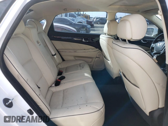 2014 Hyundai Equus Ultimate z VIN KMHGH4JH5EU089627, wystawiony jako Copart lot #88959255 z przebiegiem 77 453 mil mil oraz Szkoda całkowita • Salvage title. Historia ofert i sprzedaży dostępna na DreamBid. Obrazek 10.