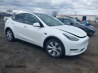 2023 Tesla Model Y Long Range with VIN 7SAYGDEE3PA201719, listed as a IAAI auction lot 42048816 with Not Provided miles and . Bid and sale history available at DreamBid. Image 1.