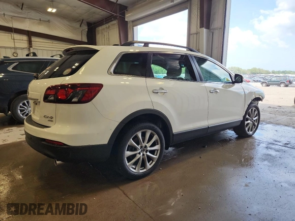 2014 Mazda CX-9 Grand Touring with VIN JM3TB3DA3E0446329, listed as a Copart auction lot 64068025 with 90,423 mi miles and Clean title. Bid and sale history available at DreamBid. Image 3.