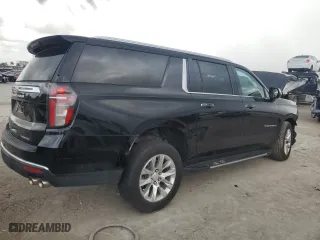2023 Chevrolet Suburban Premier with VIN 1GNSCFKD8PR135078, listed as a Copart auction lot 89190645 with 41,495 mi miles and Non Repairable. Bid and sale history available at carsss.com. Image 3.
