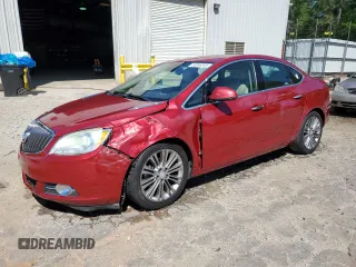 2013 Buick Verano Group with VIN 1G4PS5SKXD4144881, listed as a Copart auction lot 55065545 with 105,346 mi miles and Salvage title. Bid and sale history available at DreamBid. Image 1.