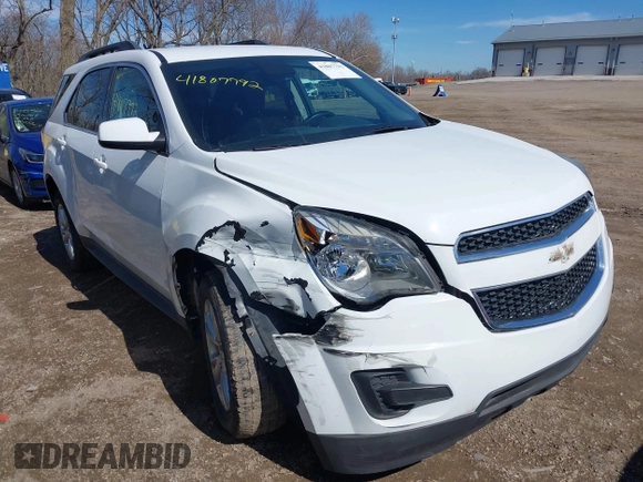 2016 Chevrolet Equinox LT z VIN 2GNFLFEK9G6301969, wystawiony jako IAAI lot #41807792 z przebiegiem 104 944 mil mil oraz . Historia ofert i sprzedaży dostępna na DreamBid. Obrazek 1.