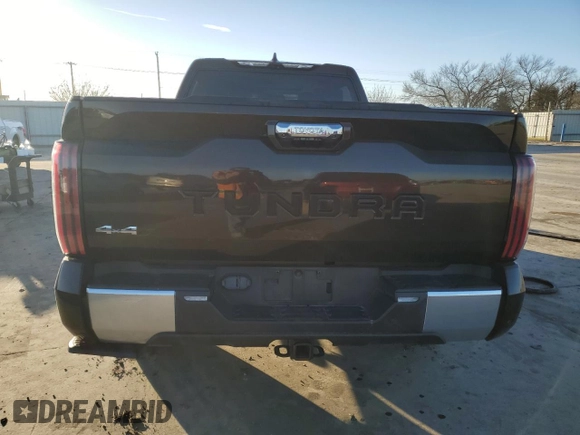 2022 Toyota Tundra Limited Hybrid with VIN 5TFJC5EC3NX001878, listed as a Copart auction lot 41590215 with Not provided miles and Clean title. Bid and sale history available at DreamBid. Image 6.