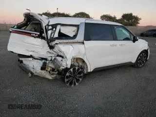2024 Kia Carnival EX with VIN KNDNC5H32R6434262, listed as a Copart auction lot 84494394 with 4,373 mi miles and Salvage Title. Bid and sale history available at carsss.com. Image 3.