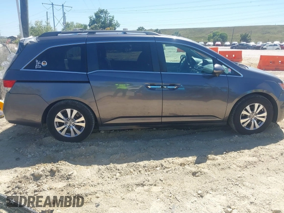 2015 Honda Odyssey EX-L with VIN 5FNRL5H61FB048170, listed as a IAAI auction lot 41822798 with 179,550 mi miles and . Bid and sale history available at DreamBid. Image 13.