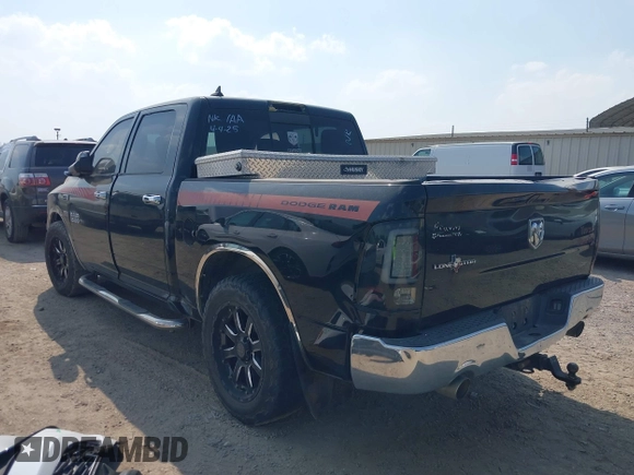 2014 Ram 1500 Lone Star z VIN 1C6RR6LT7ES345230, wystawiony jako IAAI lot #41919811 z przebiegiem 158 613 mil mil oraz . Historia ofert i sprzedaży dostępna na DreamBid. Obrazek 3.
