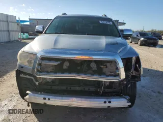 2014 Toyota Sequoia Limited with VIN 5TDKY5G19ES055130, listed as a Copart auction lot 42318155 with 129,880 mi miles and Salvage Title. Bid and sale history available at carsss.com. Image 5.