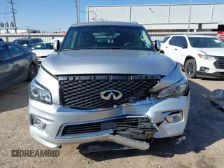 2017 Infiniti QX80 z VIN JN8AZ2NE5H9159392, wystawiony jako IAAI lot #41666185 z przebiegiem 42 482 mil mil oraz . Historia ofert i sprzedaży dostępna na DreamBid. Obrazek 13.
