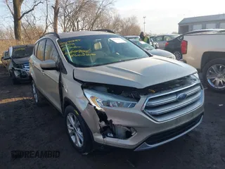 2017 Ford Escape SE with VIN 1FMCU0GD9HUE65306, listed as a IAAI auction lot 41662506 with 69,105 mi miles. Bid and sale history available at carsss.com. Image 1.