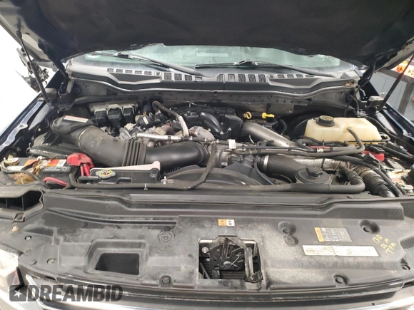 2017 Ford F-350 Lariat with VIN 1FT8X3BT5HEE16468, listed as a Copart auction lot 57251455 with 92,951 mi miles and Salvage title. Bid and sale history available at DreamBid. Image 11.