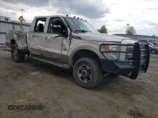 2013 Ford F-250 XL with VIN 1FT7W2BT0DEA61387, listed as a Copart auction lot 53798935 with 156,392 mi miles and Salvage title. Bid and sale history available at DreamBid. Image 4.