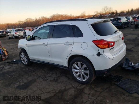 2015 Mitsubishi Outlander Sport 2.4 GT with VIN 4A4AR4AW3FE055700, listed as a Copart auction lot 42673955 with 139,358 mi miles and Salvage Title. Bid and sale history available at carsss.com. Image 2.