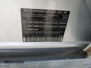 2012 Mercedes-Benz GL-Class GL 450 with VIN 4JGBF7BEXCA774808, listed as a Copart auction lot 73858604 with 163,841 mi miles and Salvage Title. Bid and sale history available at carsss.com. Image 13.
