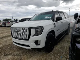 2022 GMC Yukon XL Denali with VIN 1GKS1JKT8NR177485, listed as a Copart auction lot 74337104 with Not Provided miles and Salvage Title. Bid and sale history available at DreamBid. Image 1.
