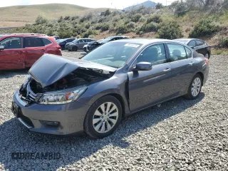 2015 Honda Accord Touring with VIN 1HGCR3F93FA038031, listed as a Copart auction lot 59813275 with 71,899 mi miles and Salvage title. Bid and sale history available at DreamBid. Image 1.