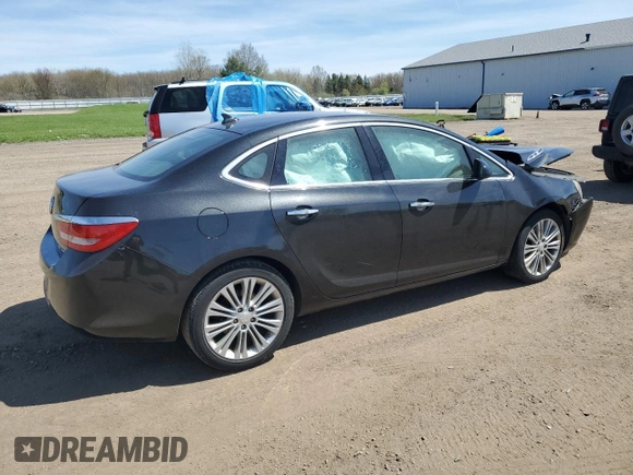 2014 Buick Verano with VIN 1G4PP5SK7E4174746, listed as a Copart auction lot 53537075 with 120,429 mi miles and Salvage title. Bid and sale history available at DreamBid. Image 3.