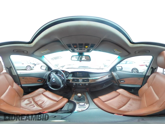 2006 BMW 5 Series 530xi with VIN WBANN73556B799078, listed as a Copart auction lot 42966615 with 252,589 mi miles and Salvage Title. Bid and sale history available at carsss.com. Image 13.
